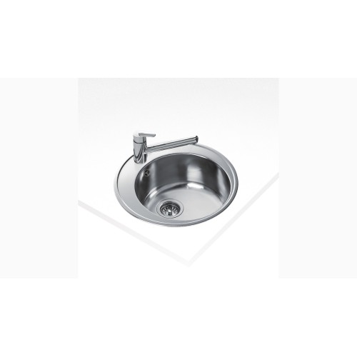 TEKA EASY Centroval Inset Stainless Steel Sink One bowl