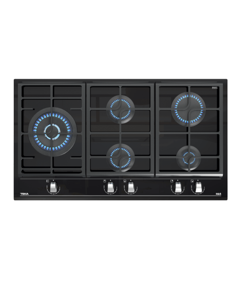 TEKA MAESTRO GZC 95320 Gas on Glass Hob with ExactFlame function in 90 cm of butane gas