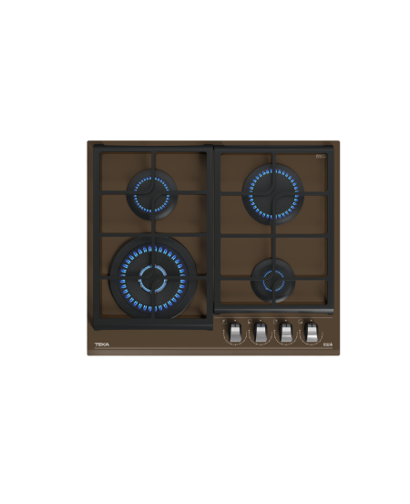 TEKA MAESTRO GZC 64320 LB Gas on Glass Hob with ExactFlame function in 60 cm of butane gas
