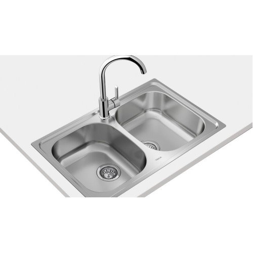 Teka TOTAL Universe 80 T-XP 2B Inset stainless steel sink in 80 cm