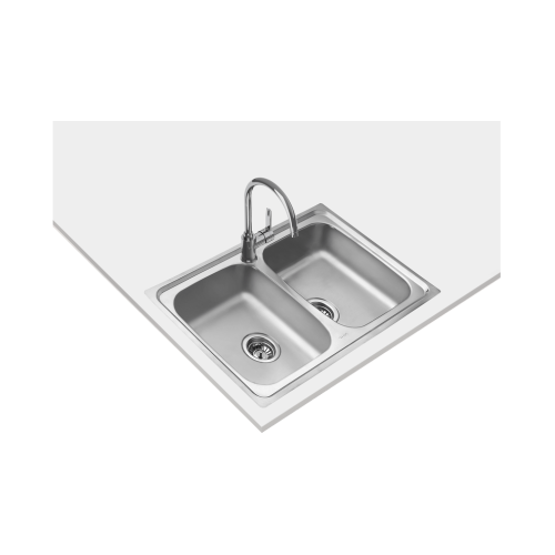 Teka EASY Starbright 80 E-XN 2B Inset reversible sink with matt finish in 80 c