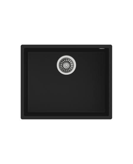 TEKA MAESTRO SQUARE 50.40 TG BK Undermount Tegranite Sink with one bowl