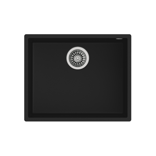 TEKA MAESTRO SQUARE 50.40 TG BK Undermount Tegranite Sink with one bowl