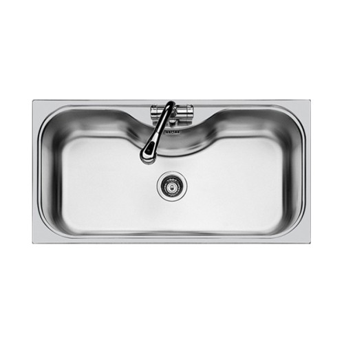 FOSTER 1555 600 Brushed Stainless Steel Standard Edge Sink