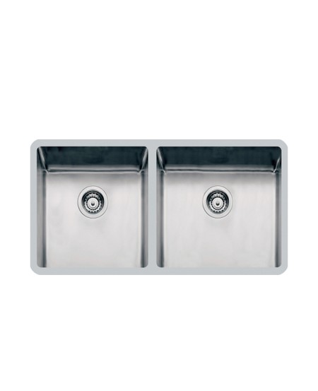 FOSTER 2207 850 Foster-Brushed Stainless Steel Undermount Sink