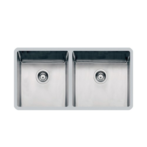 FOSTER 2207 850 Foster-Brushed Stainless Steel Undermount Sink