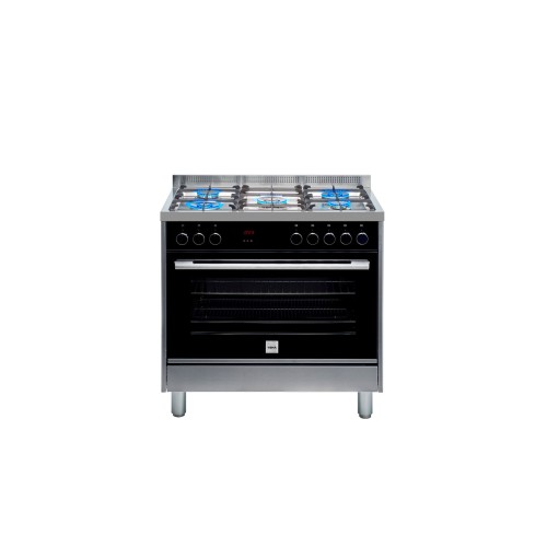 TEKA MAESTRO FS3FF L90 GG S/S Free Standing Cooker with gas hob and multifunction gas oven in 90cm
