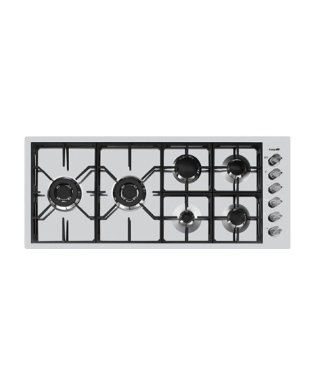 FOSTER 120cm Brushed Stainless Steel Gas Hob