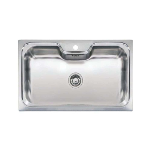 CM 8050S Single Bowl Sink Satinless Steel 800 X 500mm