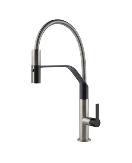 FOSTER Milanello Single Lever Kitchen Mixer Tap With Stainless Steel Cover