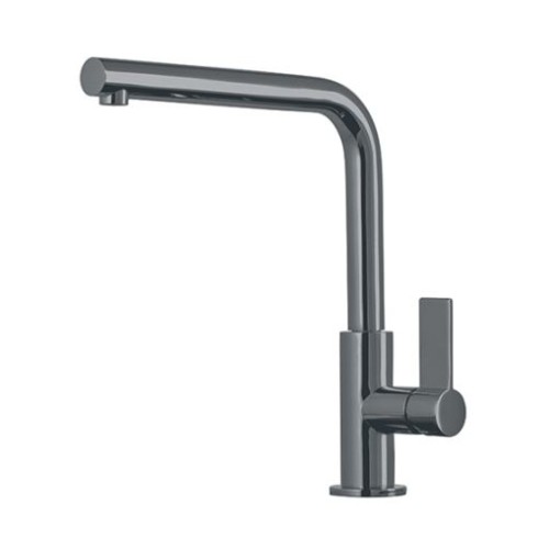 FOSTER Omega Gun Metal Single Lever Kitchen Mixer Tap with Swivel Spout