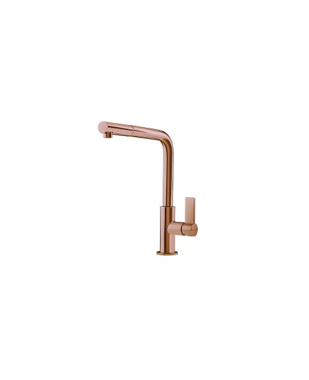 FOSTER 8498 858 Omega Plus Copper Single lever mixer tap with rotating barrel