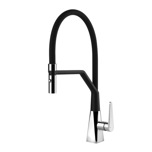 FOSTER FL Single Lever Kitchen Faucet with Flexible Swivel Spout