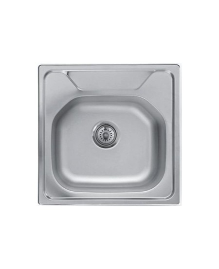CM ELITE AE490 Single Bowl Stainless Steel Sink 50X50 cm