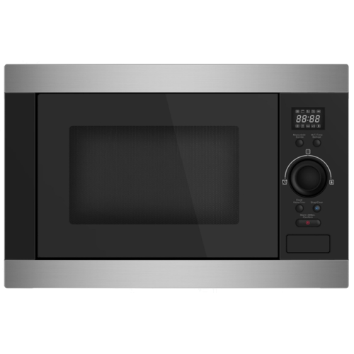 CM Light Built-In Microwave Black 60cm