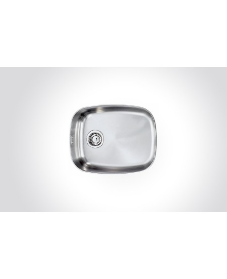 CM CINZIA-UNDERTOP Single Bowl Sink Satin Finish F3 53.8 X 42.5 cm