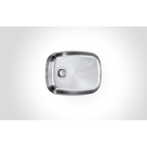 CM CINZIA-UNDERTOP Single Bowl Sink Satin Finish F3 53.8 X 42.5 cm
