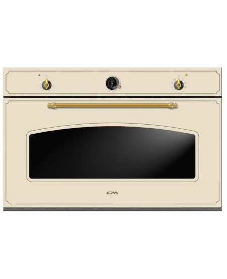 CM F9 XL COUNTRY IVORY – 90cm Built-In Electric Oven 120L