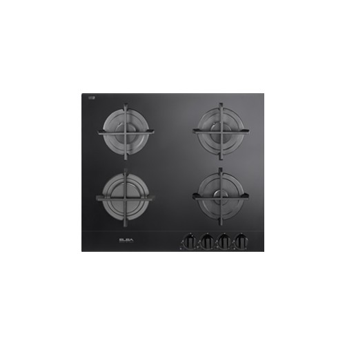 ELBA E41-452D BK Glass Hobs 60cm