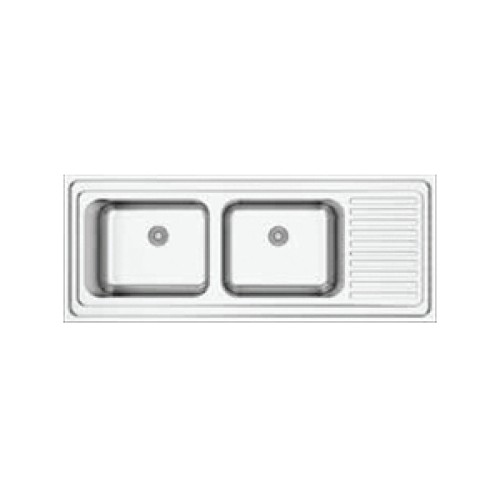 ELBA EL155-L150 Double Bowl Top Mount Sink