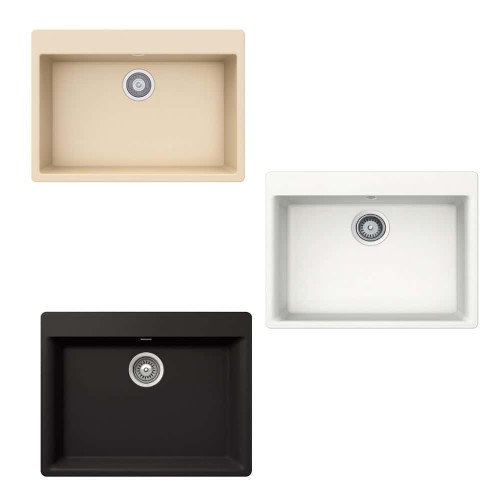 ELITE CS590525 Single Bowl Granite Sink 59X52.5 cm – Colors Available