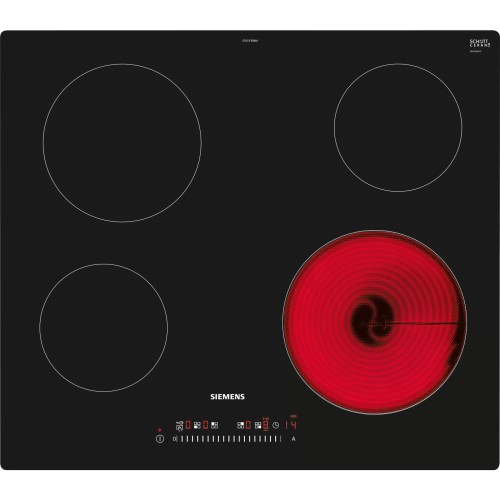 Siemens Built-In 60cm Ceramic Electric Hob Black