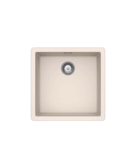 Elite ADL-4343G Single Bowl Beige Undermount Granite Sink 43x43cm
