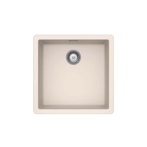 Elite ADL-4343G Single Bowl Beige Undermount Granite Sink 43x43cm