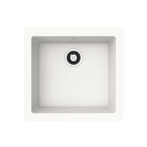 Elite CS4548 Single Bowl Off White Granite Sink 45x48cm