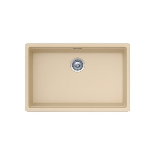 Elite CS7645 Single Bowl Beige Granite Sink 76x45cm