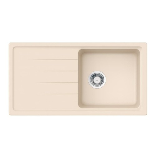 Elite CS7848 Single Bowl Beige 78X48 cm Granite Sink