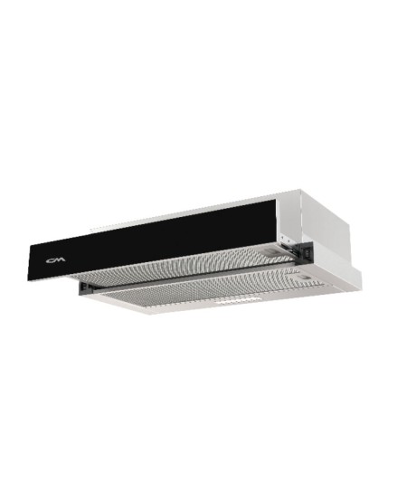 CM F6 Black Glass Undercabinet Hood