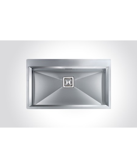 CM GLAMOUR MIX Single Bowl 86 X 50 cm Sink Satin Finish F3