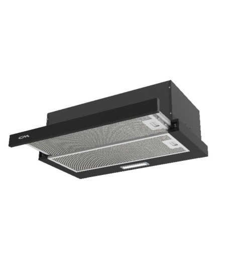 CM H604 Black Undercabinet Pull Out Hood