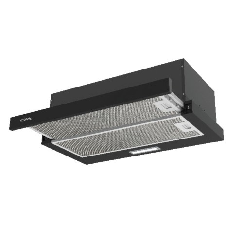 CM H604 Black Undercabinet Pull Out Hood