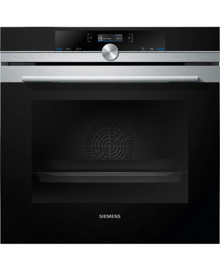 Siemens Built-In Half Integrated Single Oven 60cm Stainless Steel