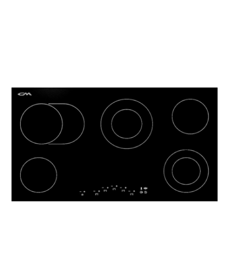 CM HI LITE VETROCERAMIC ELECTRIC HOB 90 CM