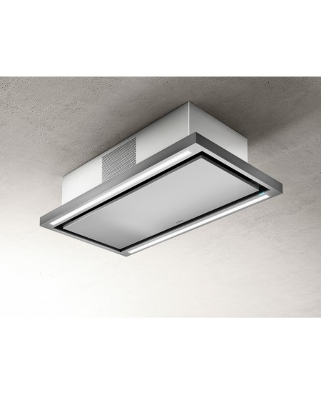 Elica Cloud Seven IX/F/90cm White Ceiling Mount Cooker Hood