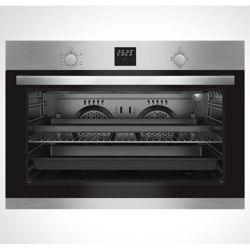 CM JAZZ Built-In Multifunction Gas Oven Stainless Steel (Inox) 90cm