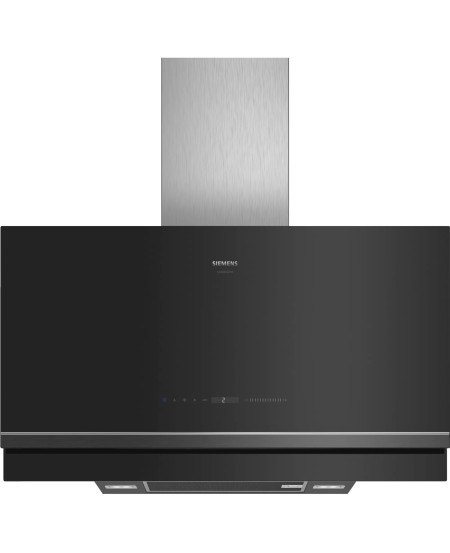 Siemens Wall Chimney Hood Clear Glass Black Printed 90cm – LC97FVW69B