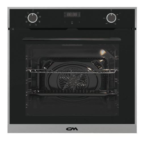 CM Milano Inox – 60CM Built-in Electric Oven 74L