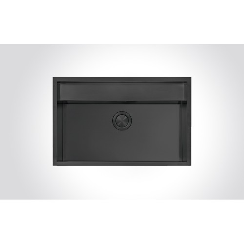 CM MK7549ANB Single Bowl Black 750 X 500 cm Stainless Steel Sink