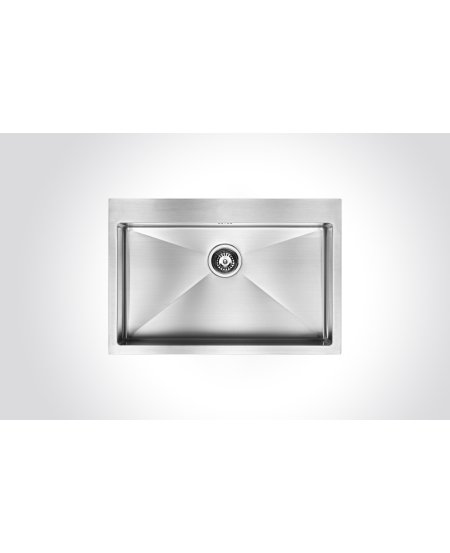 ELITE MK7650 Single Bowl Stainless Steel Sink 76x50cm