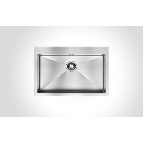 ELITE MK7650 Single Bowl Stainless Steel Sink 76x50cm