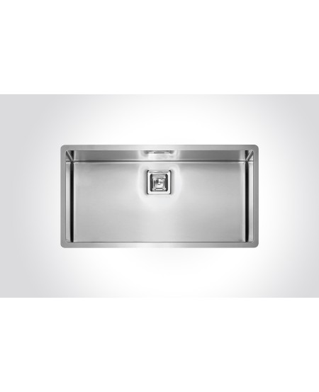 CM PYPER-UNDERTOP Single Bowl 85 X 45 cm Sink Satin Finish F3