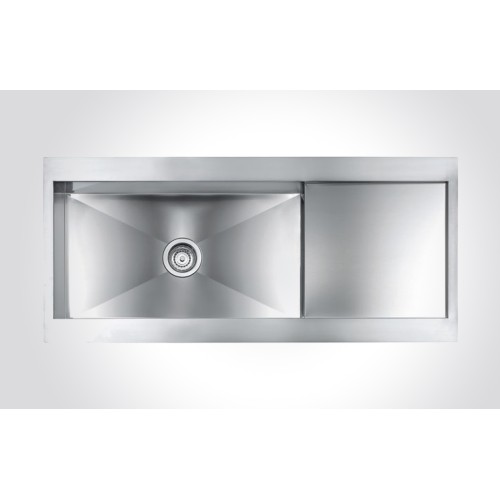 CM REVERS Stainless Steel Sink Satin Finish F3 Slim 116 X 50 cm