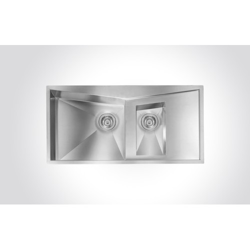 CM SPACE One And One Half Bowl Sink Satin Finish F3 100x50cm