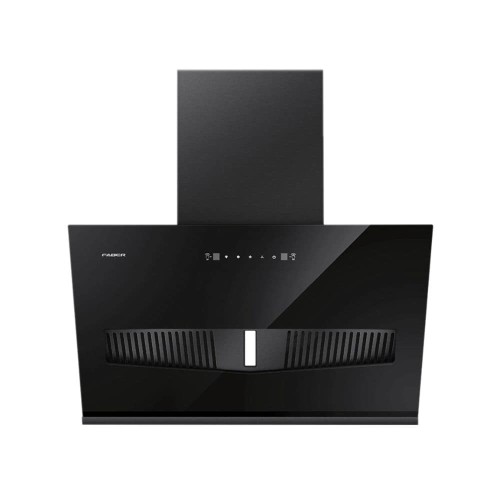CM SUPRA NERO Wall-Mounted Black Chimney Hood 90cm