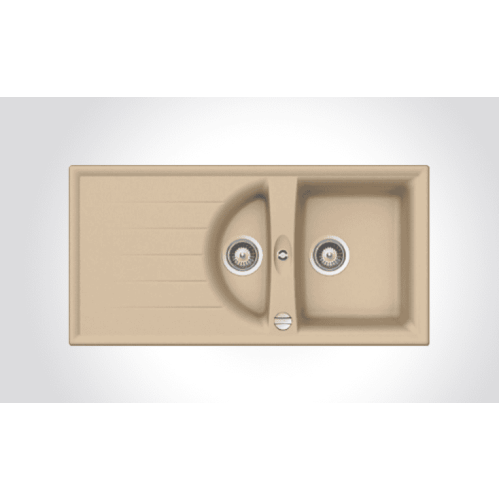 Schock Genius D-150 Moonstone – 1.5 Bowl Granite Sink