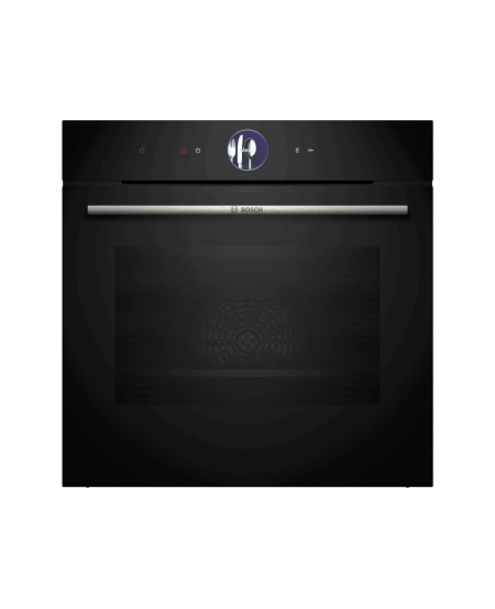 BOSCH Series 8 Built-In Oven 60 cm – Home Connect, 4D Hot Air, TFT Touch Display Plus